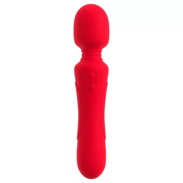 Sweet Smile - vibrador tipo varita recargable e impermeable (rojo)