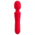 Sweet Smile - vibrador tipo varita recargable e impermeable (rojo)