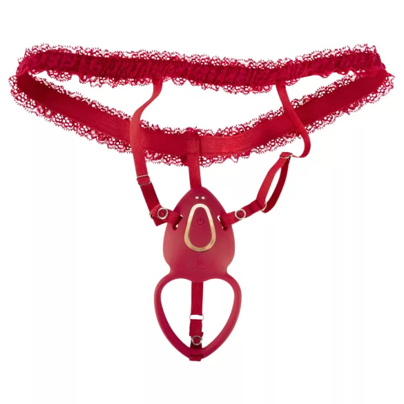 You2Toys - Estimulador de clítoris vibrador portátil (rojo)