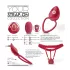 You2Toys - Estimulador de clítoris vibrador portátil (rojo)