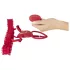 You2Toys - Estimulador de clítoris vibrador portátil (rojo)