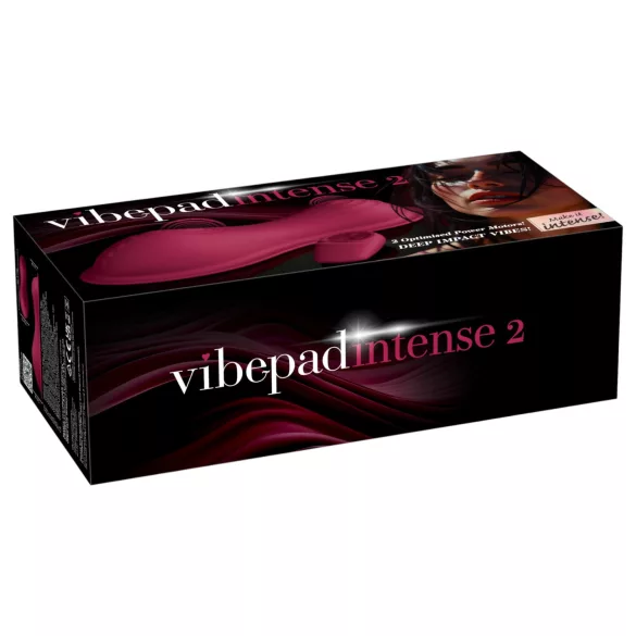 Vibepad Intense 2 - cojín vibrador con mando a distancia (rojo)