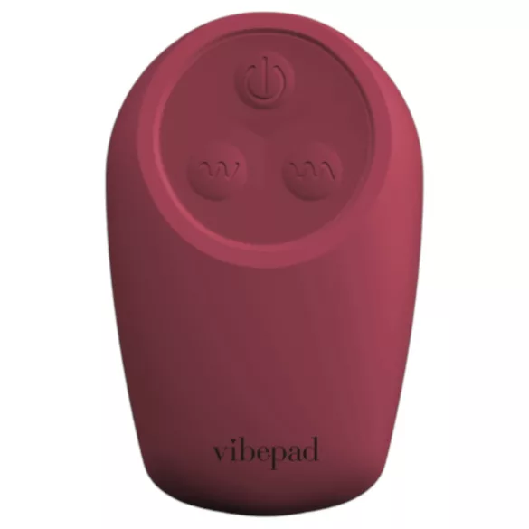 Vibepad Intense 2 - cojín vibrador con mando a distancia (rojo)