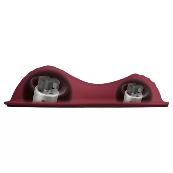 Vibepad Intense 2 - cojín vibrador con mando a distancia (rojo)
