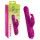 Sweet Smile - vibrador con brazo estimulador de clítoris impulsor y giratorio (rosa)