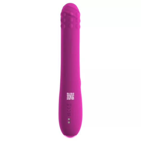 Sweet Smile - vibrador con brazo estimulador de clítoris impulsor y giratorio (rosa)