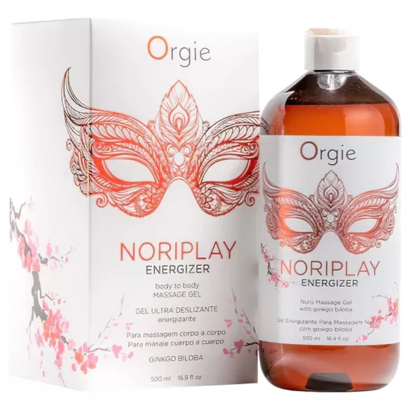 Orgie Noriplay Energizer - gel de masaje NURU energizante - 500ml