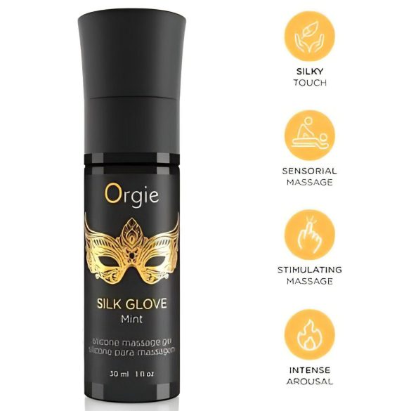 Orgie - Collar de perlas y gel de masaje íntimo 30ml