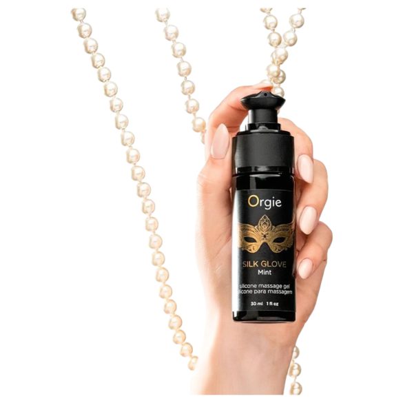 Orgie - Collar de perlas y gel de masaje íntimo 30ml