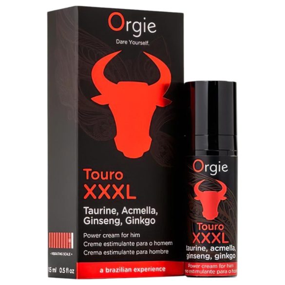 Orgie Toro XXXL - Crema potenciadora de erección (15 ml)