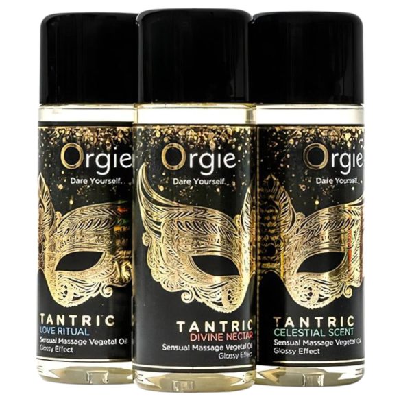 Orgie Tantric - Set de Aceites de Masaje Sensual (3x30ml)