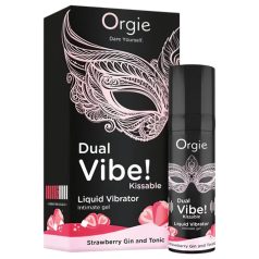   Orgie - Vibrador líquido unisex - Efecto vibración - Fresa Gin Tonic 15ml