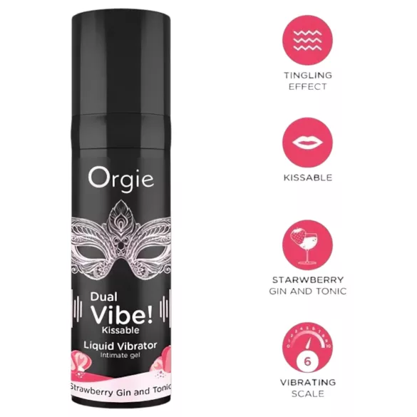 Orgie - mini vibrador bala - set de masaje - gris