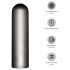 Orgie Orgasmic Bullet - set de vibrador en barra (gris)