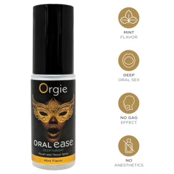 Orgie - spray anestésico oral - efecto mentol - 15ml