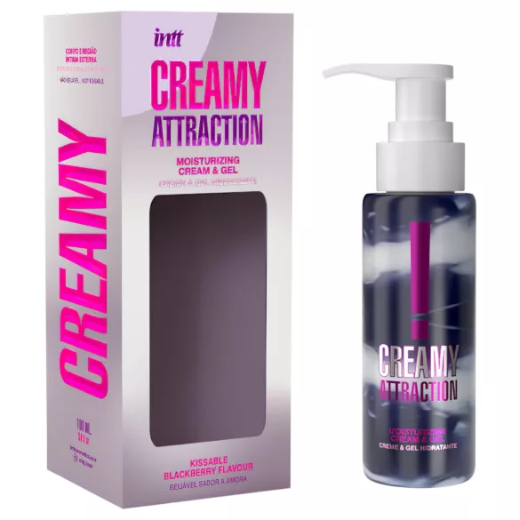 intt Creamy Attraction - crema en gel besable - mora (100 ml)