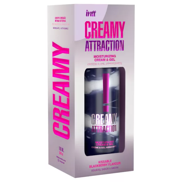 intt Creamy Attraction - crema en gel besable - mora (100 ml)