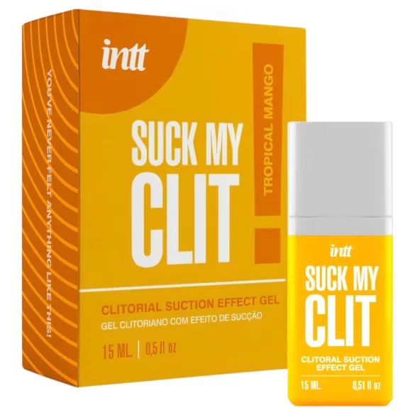 Intt Suck My Clit - gel estimulante de clítoris para mujeres - mango (15 ml)