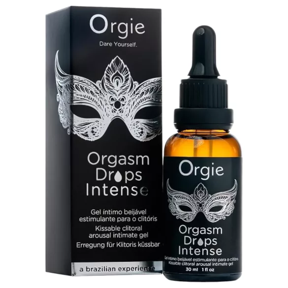 Orgie Orgasm Drops Intense - gel íntimo estimulante para mujeres (30 ml)