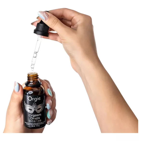 Orgie Orgasm Drops Intense - gel íntimo estimulante para mujeres (30 ml)