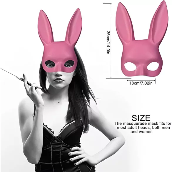 Jogestyle - máscara erótica de conejita - rosa