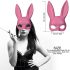 Jogestyle - máscara de conejo (rosa)
