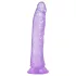 Baseks Jellies - dildo de gelatina con ventosa (lila)