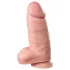 Willie City - dildo grueso realista (color carne) - 24,5 cm