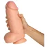 Willie City - dildo grueso realista (color carne) - 24,5 cm