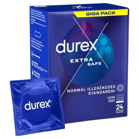 Durex Extra Safe - preservativo seguro - 24 unidades