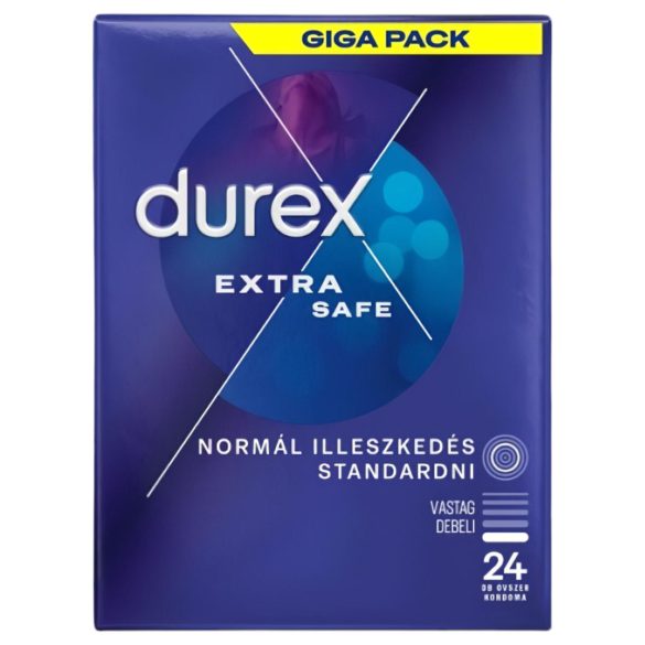 Durex Extra Safe - preservativo seguro - 24 unidades