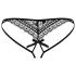 Obsessive Picantina - tanga mujer doble tira - encaje negro - L/XL