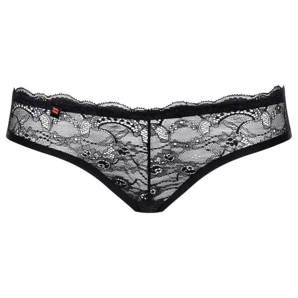 Obsessive Frivolla - braguitas de encaje picante - negro - L/XL