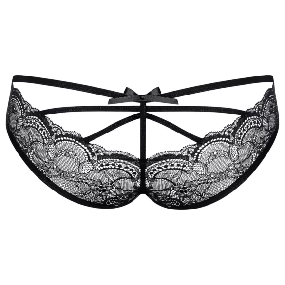 Obsessive Frivolla - braguitas de encaje picante - negro - L/XL