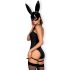 Obsessive OB7008 Sexy Conejita - disfraz de conejita (negro) - L/XL
