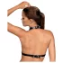 Obsessive - arnés corporal decorativo con cuello - negro - talla S-L