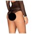 Obsessive Bijou 905 - arnés corporal joya (plata) - Tallas S-L