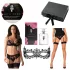 Caja de regalo de lencería Obsessive Wonderia - 6 piezas (negro)