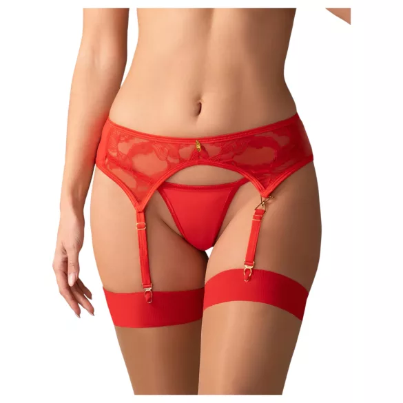 Obsessive Aloisa - set de lencería regalo - 6 piezas - rojo