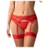 Obsessive Aloisa - set de lencería regalo - 6 piezas - rojo - L/XL
