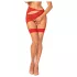 Obsessive Aloisa - set de lencería regalo - 6 piezas - rojo - L/XL