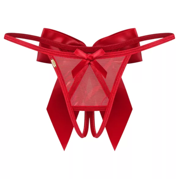 Obsessive Gifty - tanga abierta (roja) - L/XL