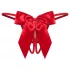 Obsessive Gifty - tanga abierta (roja) - 2XL/3XL