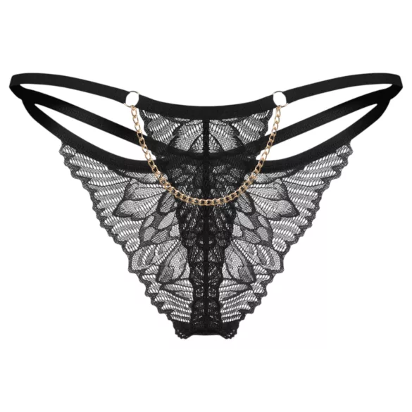 Obsessive Matildea - tanga de encaje (negro) - 2XL/3XL