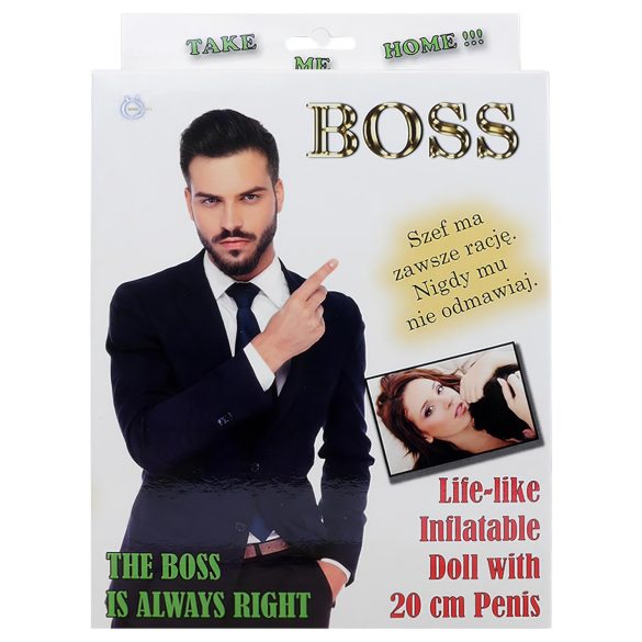 Boss - muñeco hinchable masculino