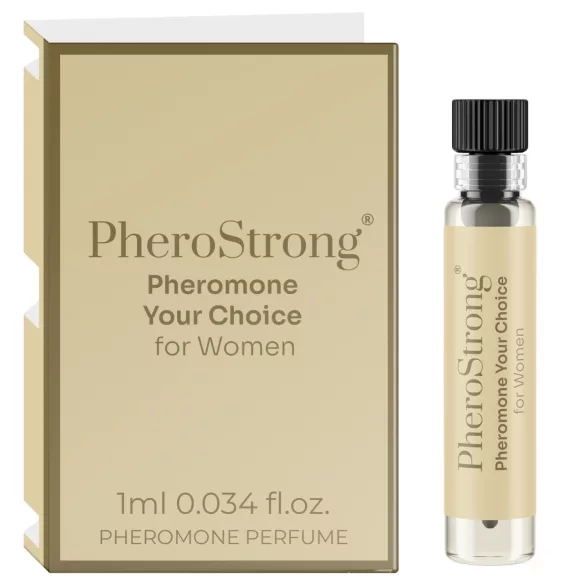 PheroStrong Your Choice - perfume con feromonas para mujer - 1ml