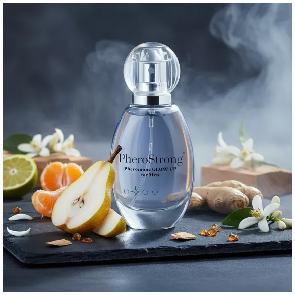 PheroStrong Glow up - perfume con feromonas para hombre - 50 ml