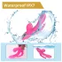 Erospace Sweet Play - vibrador de punto G con sonda anal y succión (rosa)