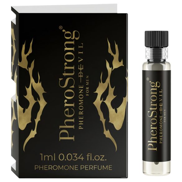PheroStrong Devil - Perfume de feromonas para hombres (1 ml)
