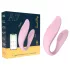 Erospace Sweet Play - vibrador para parejas controlado por aplicación (rosa)